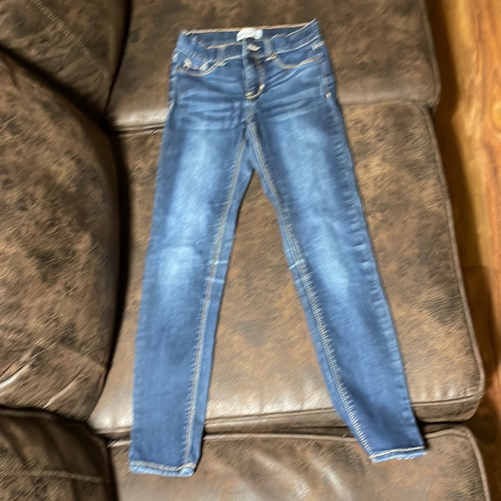 Navy blue jeans